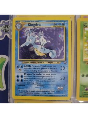 Pokemon Kingdra Holo Card